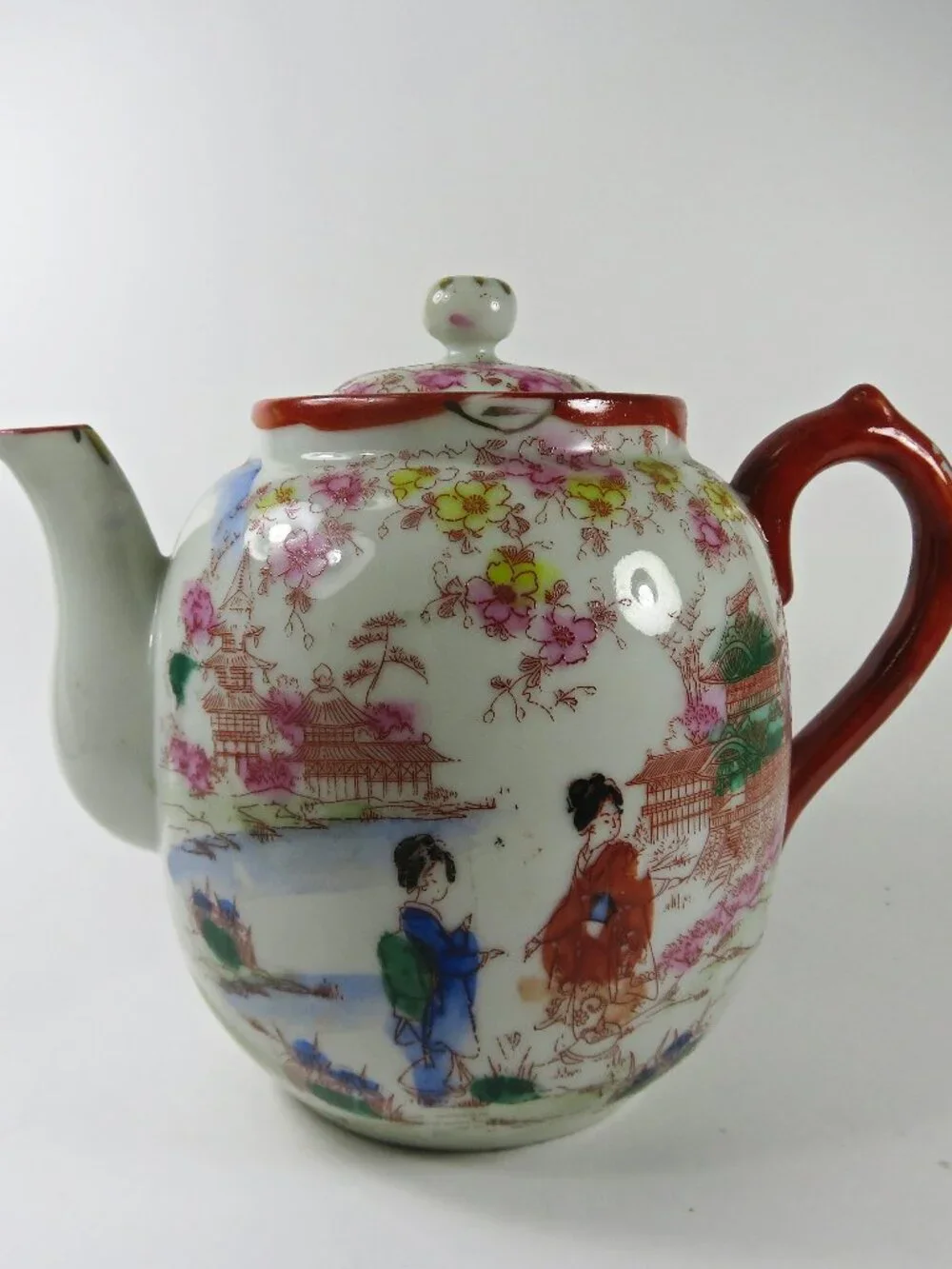 Vintage Hand Painted Japan Floral 5.5